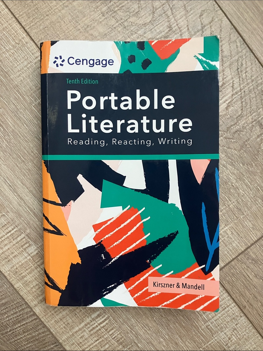 Portable Literature Tenth Edition Cengage College Textbook